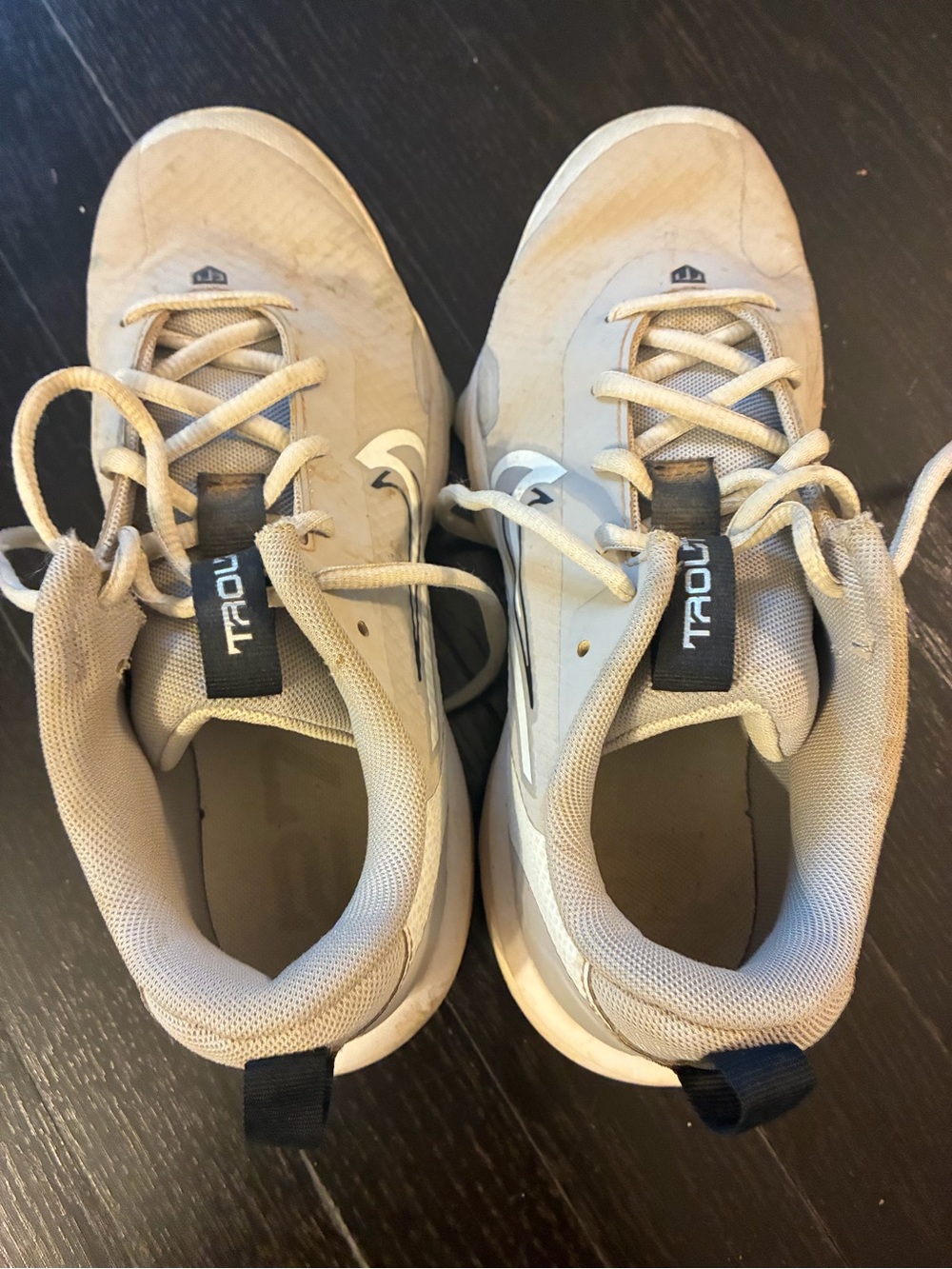 Mike Trout baseball cleats size 6